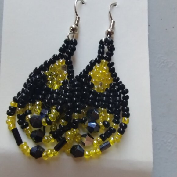 Lot handcrafted earrings (10) - Picture 3 of 10